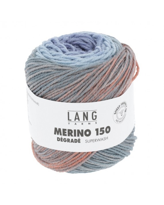Merino 150 Dégradé - couleur 01 - pelote