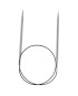 Aiguilles à tricoter circulaires en bronze blanc - Black Edition