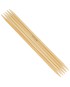 Aiguilles à tricoter doubles pointes en bambou - addiNature